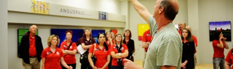 Leadership Brazos Visits SEAD Gallery