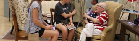 Holly Rees shares WWII stories at First Friday