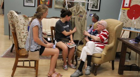 Holly Rees shares WWII stories at First Friday